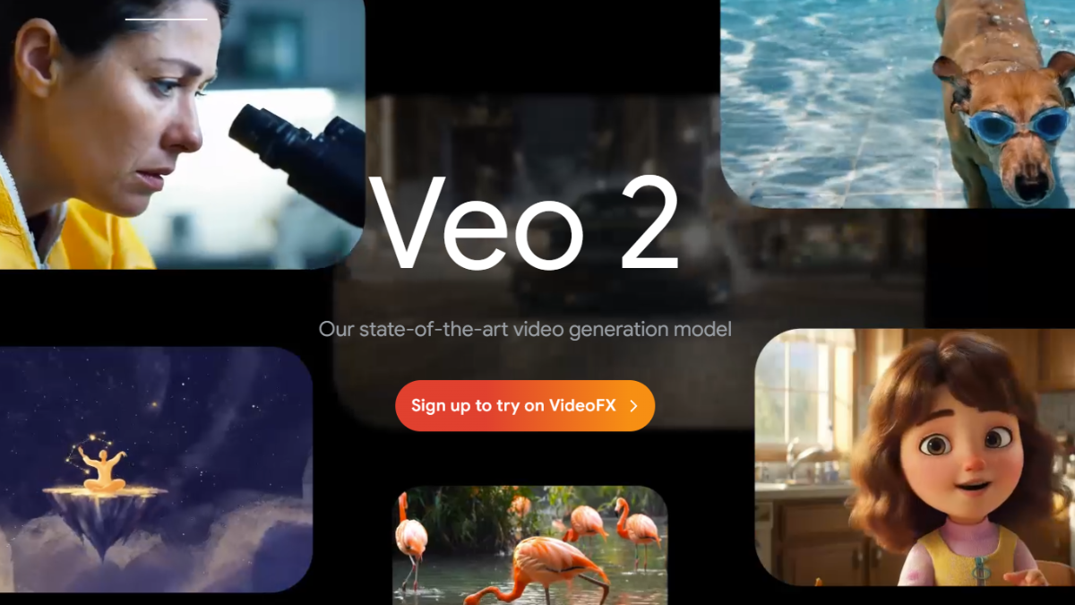 Google VEO 2 showcasing advanced cinematic video creation with high-quality, realistic outputs.